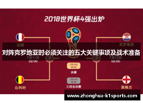 对阵克罗地亚时必须关注的五大关键事项及战术准备